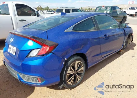 2017 Honda Civic Ex-L from USA, damaged, VIN 2HGFC3B77HH351235